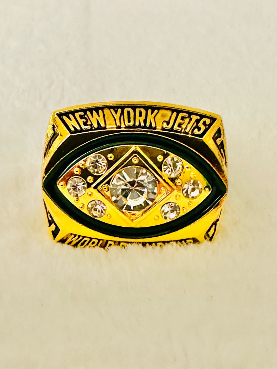 New York Jets 1968 Championship Ring, Namath, US SHIP - EB Sports Champion's Cache