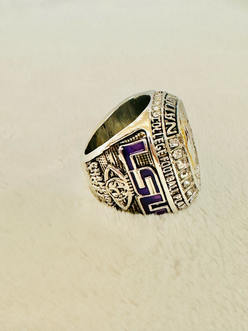 2020 LSU Tigers Championship Ring, US SHIP - EB Sports Champion's Cache