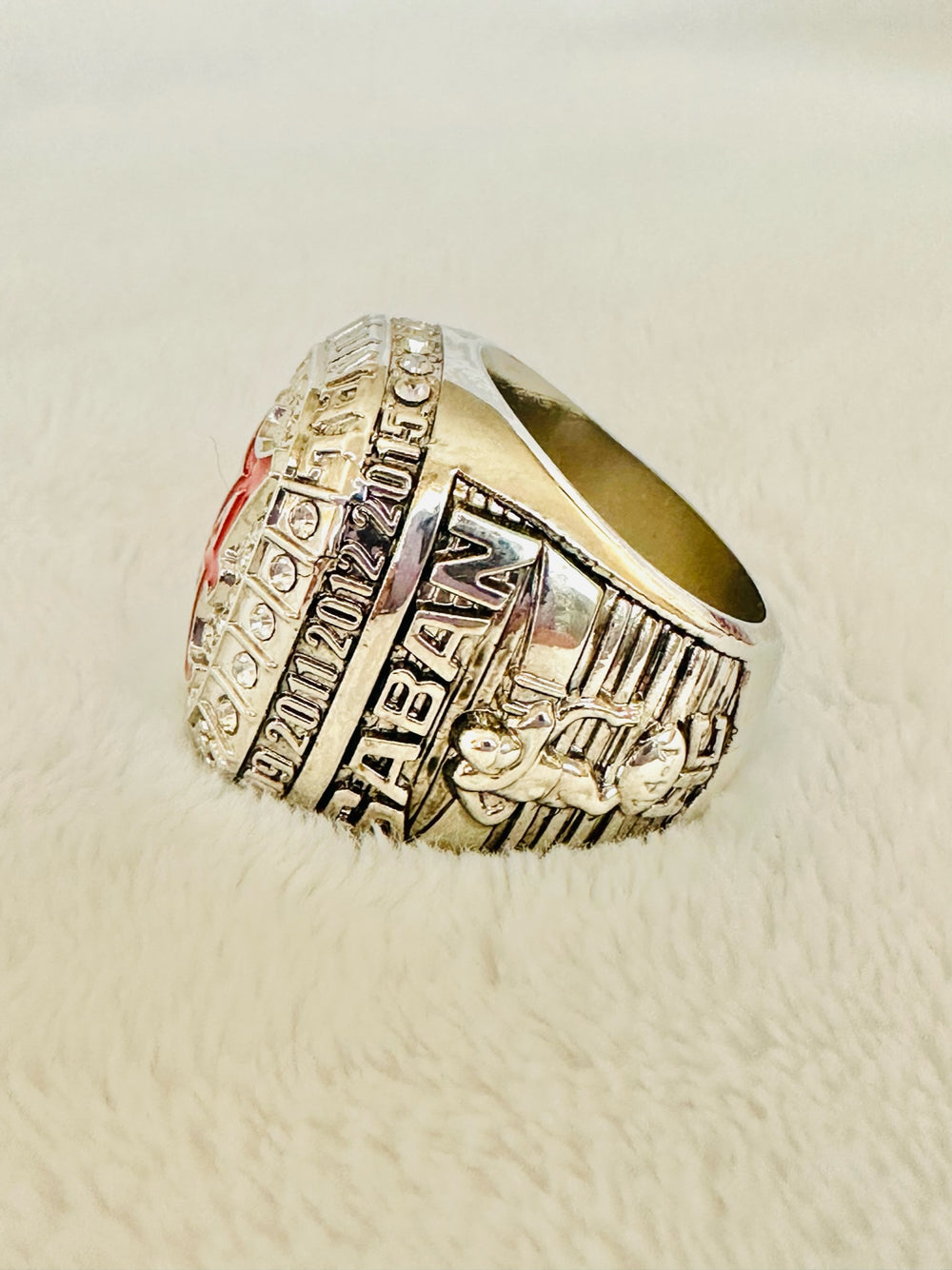 2016 Alabama Crimson Tide Championship Ring With Box - EB Sports Champion's Cache