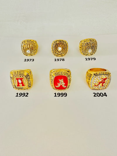 Alabama Crimson Tide pick your Ring 1973-2004 - EB Sports Champion's Cache