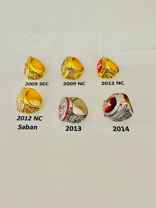 Alabama Crimson Tide pick your Ring 2009-2014 - EB Sports Champion's Cache