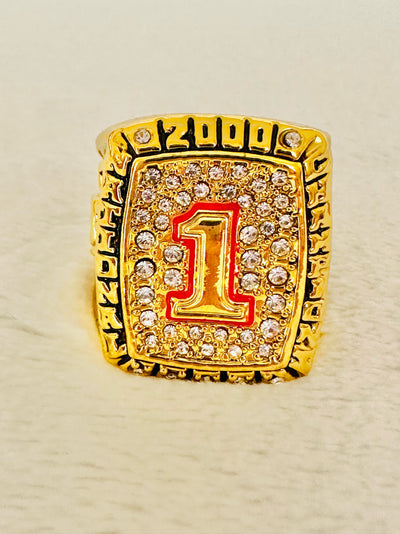 2000 Oklahoma Sooners Championship Ring - EB Sports Champion's Cache