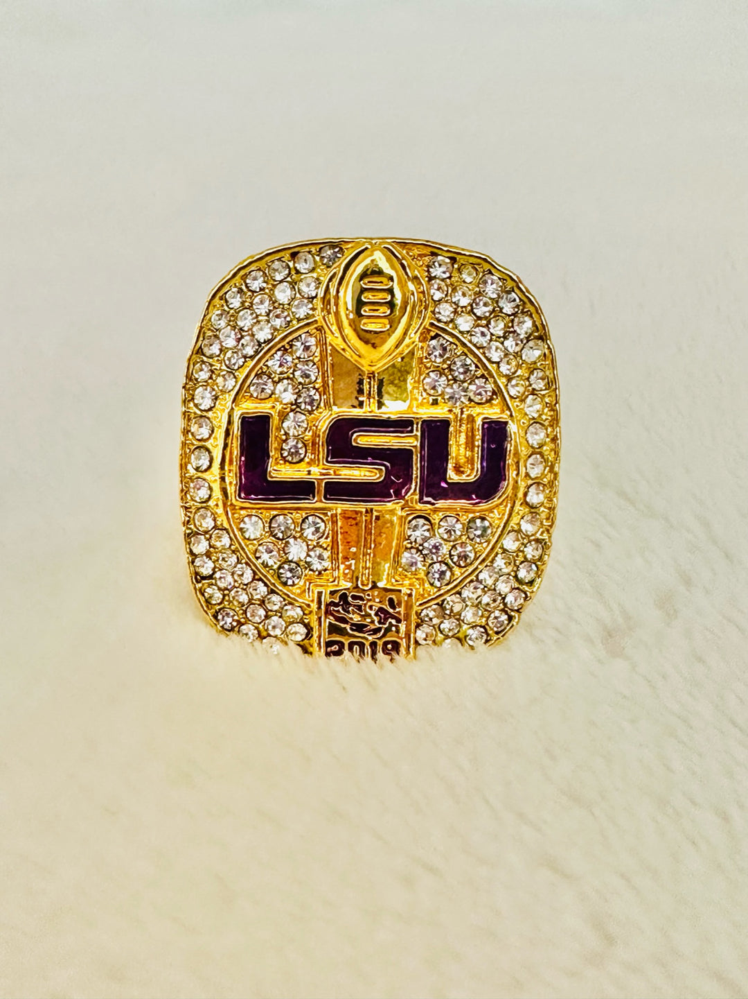 2019 LSU Tigers National Championship Ring, US SHIP - EB Sports Champion's Cache