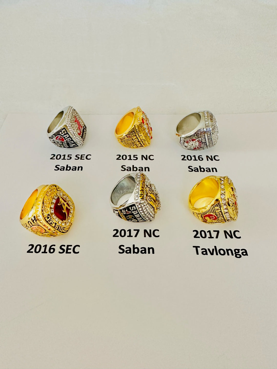 Alabama Crimson Tide pick your Ring 2015-2017 - EB Sports Champion's Cache