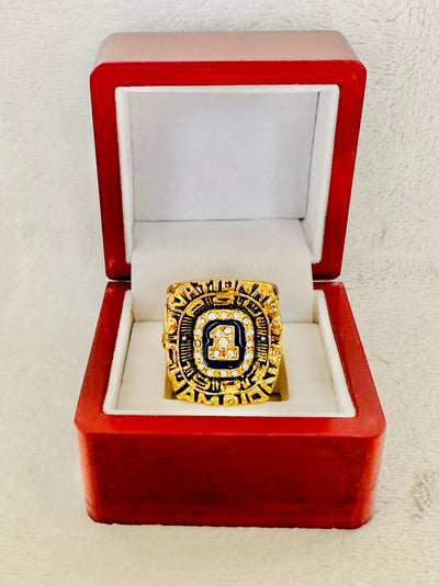 1982 Penn State Championship Ring W box - EB Sports Champion's Cache