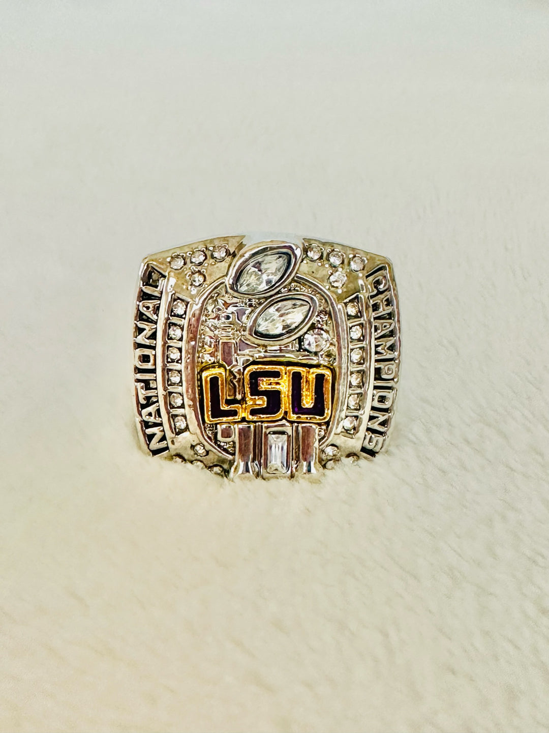 2007 LSU Tigers National Championship Ring, US SHIP - EB Sports Champion's Cache