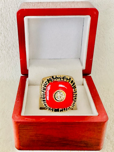 1981 Clemson Tigers National Championship Ring With Box - EB Sports Champion's Cache