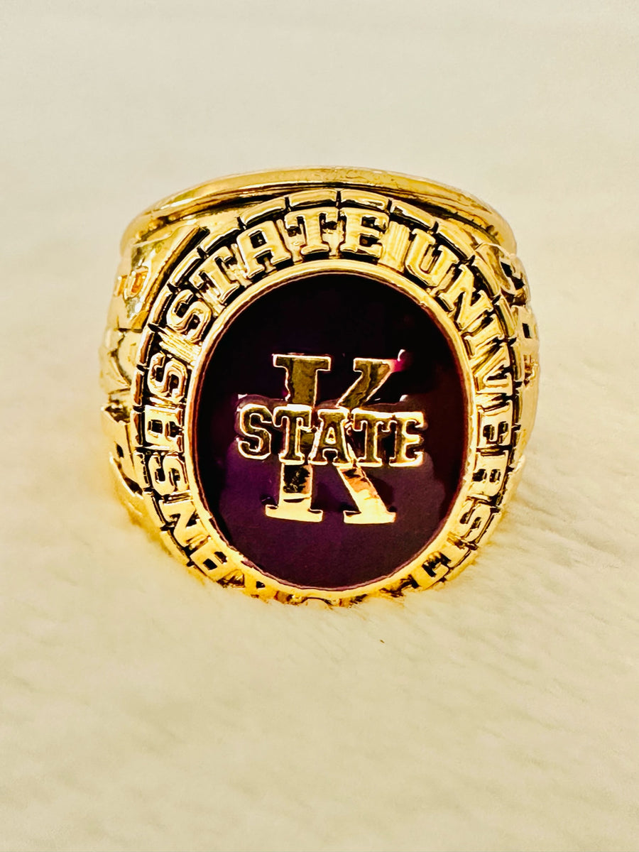 1983 Kansas State Wildcats Big 8 Championship Ring with Box | EB Sports ...