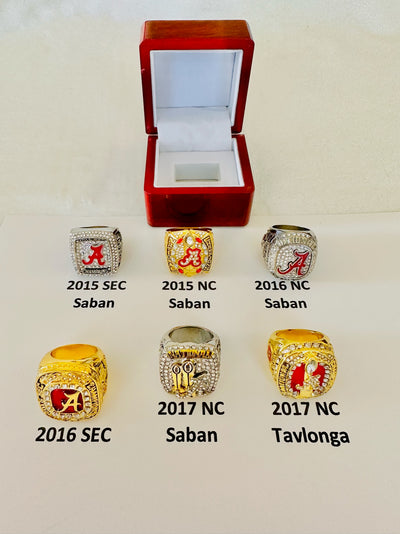 Alabama Crimson Tide pick your Ring 2015-2017 W Box - EB Sports Champion's Cache