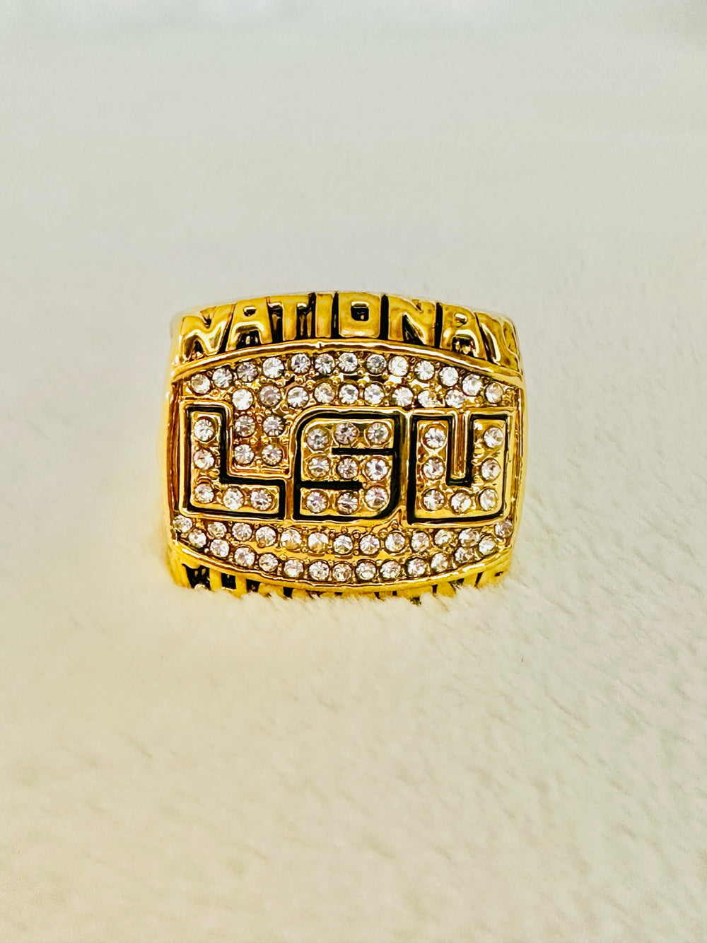 2003 LSU Tigers National Championship Ring W Box, US SHIP - EB Sports Champion's Cache