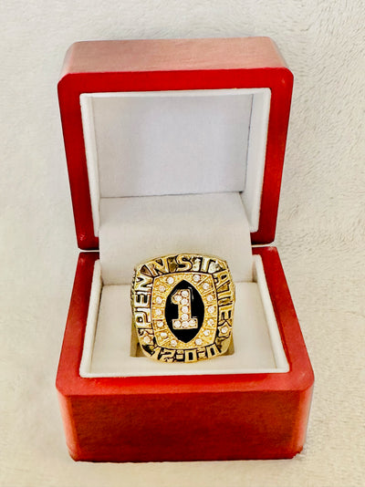 1995 Penn State Championship Ring W box - EB Sports Champion's Cache