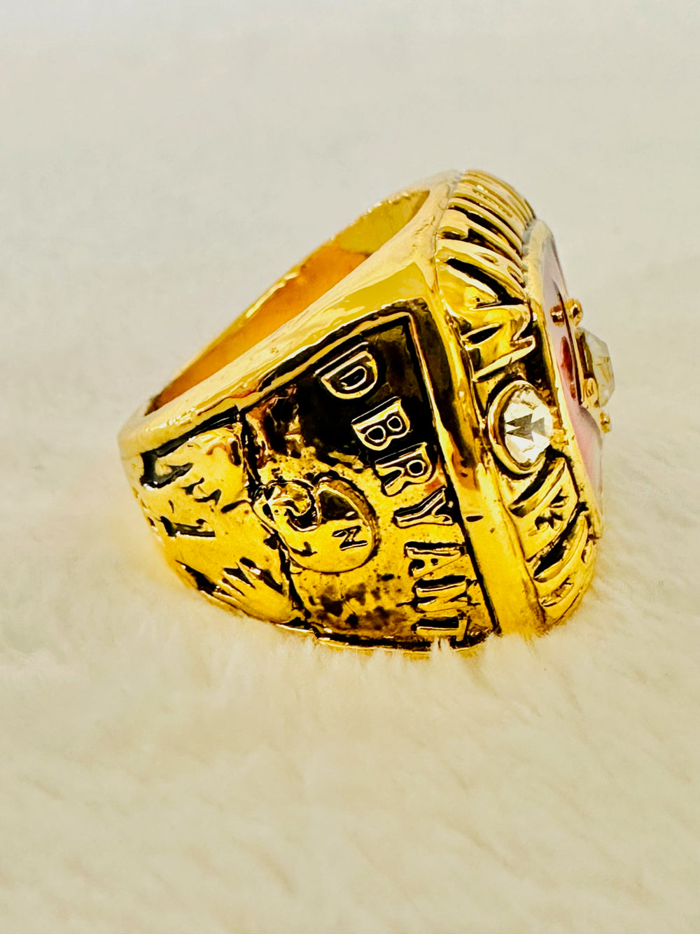 1971 Nebraska Cornhuskers 18k GP Brass Championship Ring W Box, US SHIP - EB Sports Champion's Cache