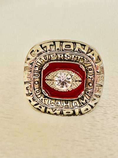 1974 Oklahoma Sooners Championship Ring - EB Sports Champion's Cache
