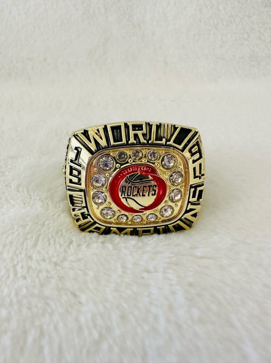 1994 Houston Rockets NBA Championship Replica Ring,  SHIP - EB Sports Champion's Cache