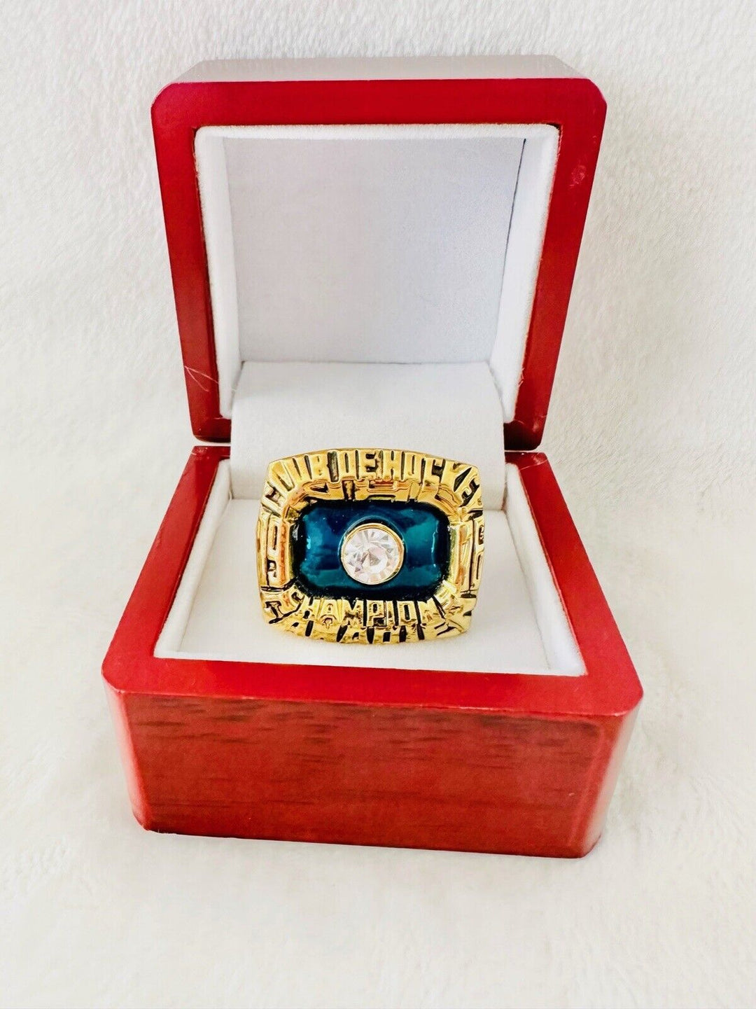 1976 Canadiens Stanley Cup 18k GP Brass Championship Ring W Box,  SHIP - EB Sports Champion's Cache