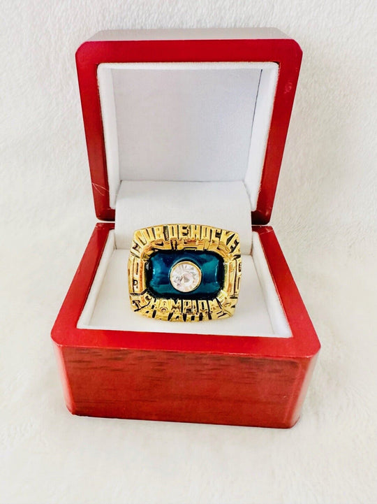 1976 Canadiens Stanley Cup 18k GP Brass Championship Ring W Box,  SHIP - EB Sports Champion's Cache