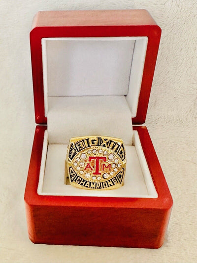 1998 Texas A&M Aggies BIG 12 Championship Commerative Fan Ring W Box, US SHIP - EB Sports Champion's Cache