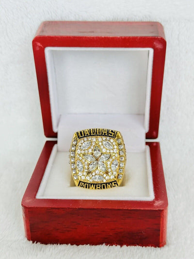 1995 Dallas Cowboys Championship Ring W Box, Aikman, US SHIP - EB Sports Champion's Cache