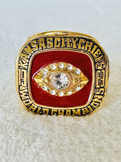 1969 Chiefs Ring Kansas City Chiefs Championship Ring, Dawson, US SHIP - EB Sports Champion's Cache