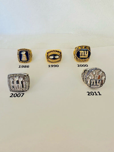 New York Giants NFL Championship Ring, US SHIP, PICK YOUR RING!!! - EB Sports Champion's Cache