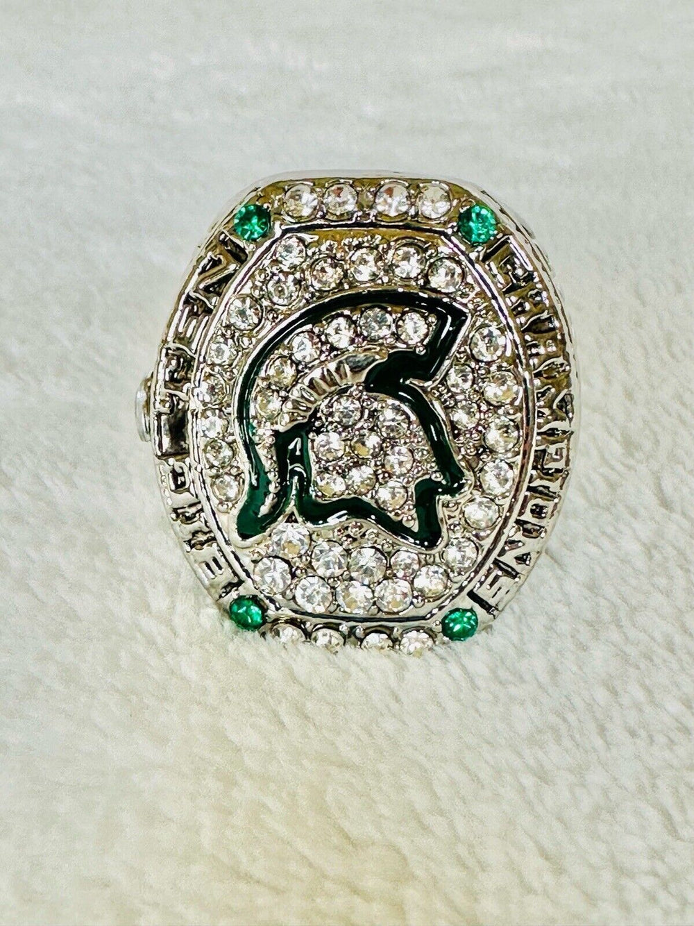 2015 Michigan State Spartans Big Ten Championship Ring W Box, US Ship - EB Sports Champion's Cache