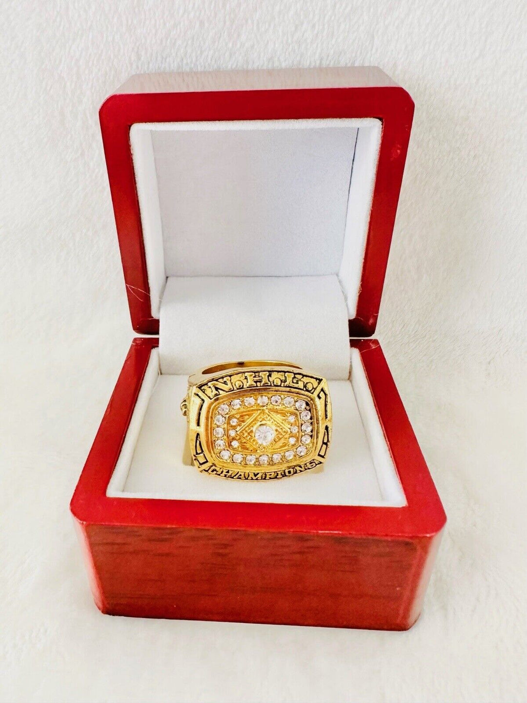 1978 Canadiens Stanley Cup 18k GP Brass Championship Ring W Box,  SHIP - EB Sports Champion's Cache