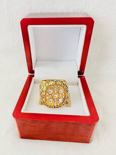 1990 Edmonton Oilers Stanley Cup Championship Ring W Box,  SHIP - EB Sports Champion's Cache