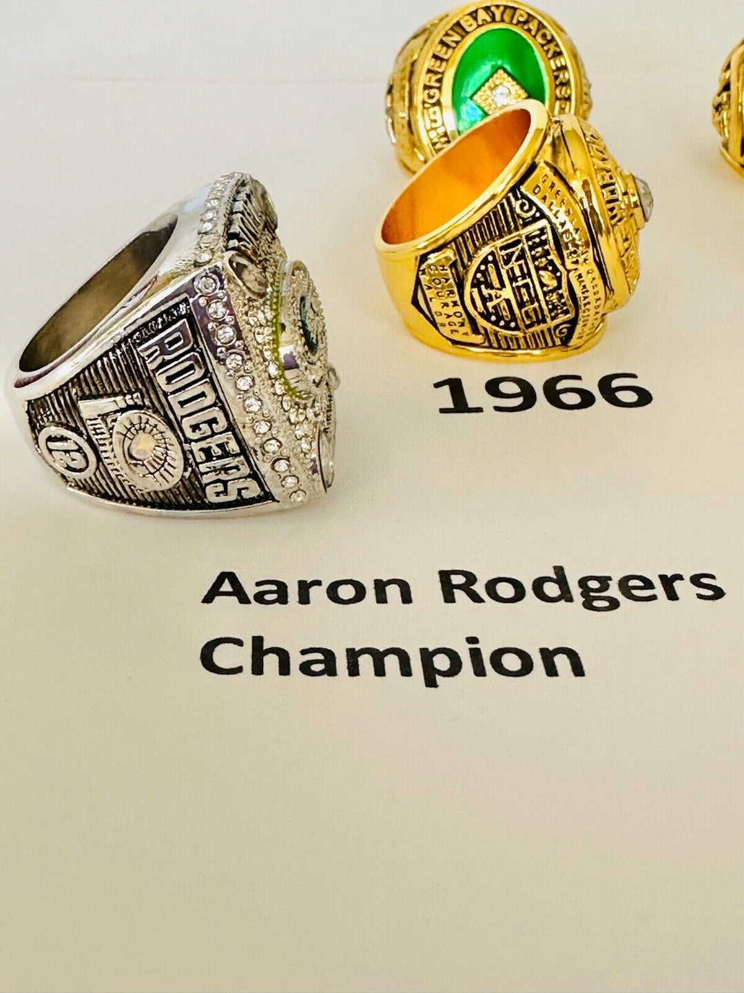 Green Bay Packers Championship Replica Ring W Box, US SHIP, PICK YOUR RING!!!! - EB Sports Champion's Cache