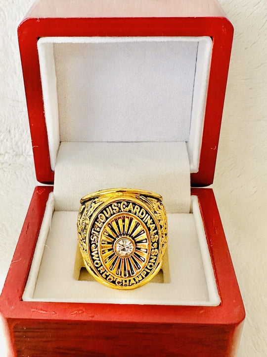 1942 St Louis Cardinals World Series Championship Ring W Box,  SHIP - EB Sports Champion's Cache