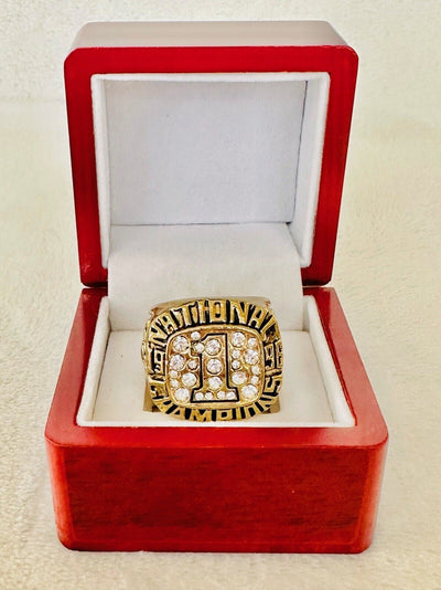 1998 Florida Gators National Championship Ring W Box, US SHIPPER - EB Sports Champion's Cache