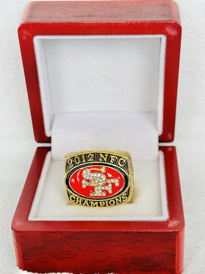 2012 San Francisco 49ers KAP Ring W Box NFC Championship, USA SHIP - EB Sports Champion's Cache
