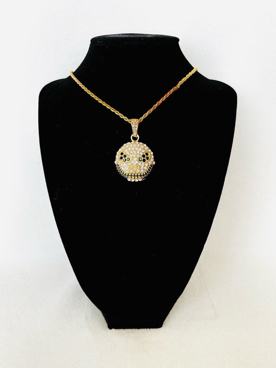 Nightmare Before Christmas Jack Skellington Crystal Pendant Necklace, USA SHIP - EB Sports Champion's Cache