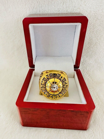 1975 Golden State Warriors NBA Championship Ring W Box,  SHIP - EB Sports Champion's Cache