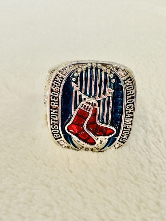 2013 Red Sox World Series Silver Championship Ring,  SHIP - EB Sports Champion's Cache