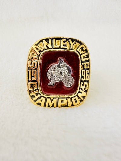 1996 Colorado Avalanche Stanley Cup Championship ring,  SHIP - EB Sports Champion's Cache