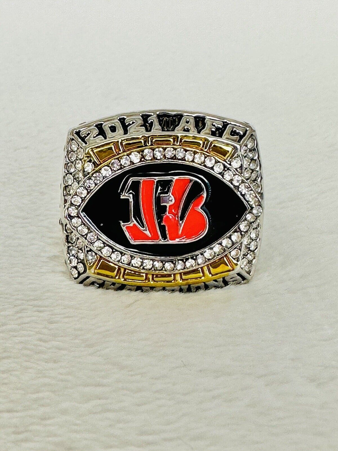 2021 Cincinnati Bengals AFC Championship Ring, Burrow, US SHIP - EB Sports Champion's Cache