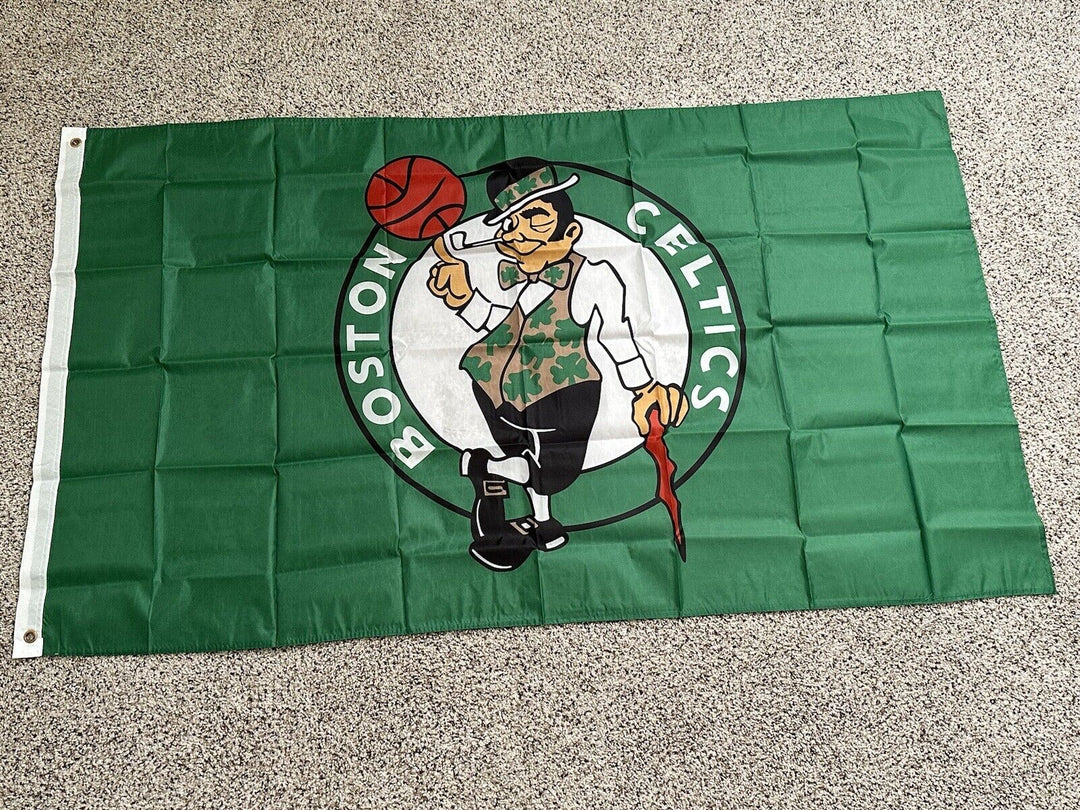 Celtics FLAG 3X5 Boston Banner American Basketball Brand New USA Fast Shipping - EB Sports Champion's Cache