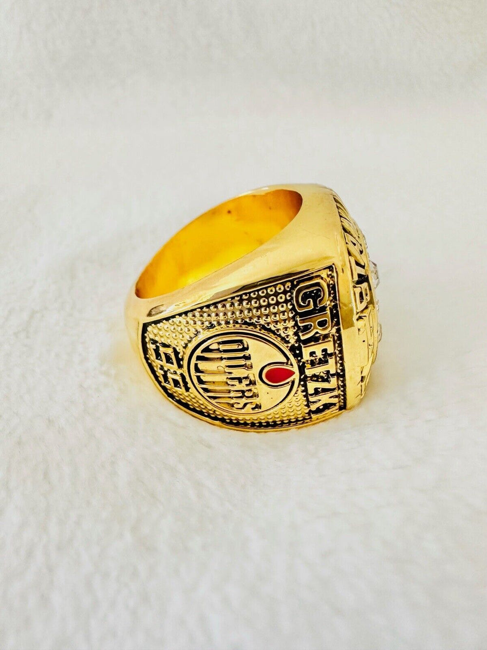 1988 Edmonton Oilers Stanley Cup Championship Ring W Box,  SHIP - EB Sports Champion's Cache