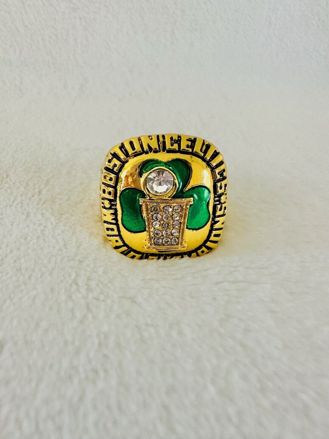 1986 Boston Celtics NBA Championship Replica Ring W Box,  SHIP Larry Bird - EB Sports Champion's Cache