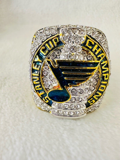 2019 Saint St Louis Blues Stanley Cup Championship Ring,  SHIP O'REILLY - EB Sports Champion's Cache