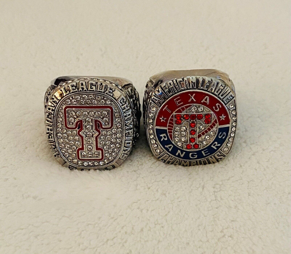 TEXAS RANGERS American League Championship RING Set W Box,  SHIP - EB Sports Champion's Cache