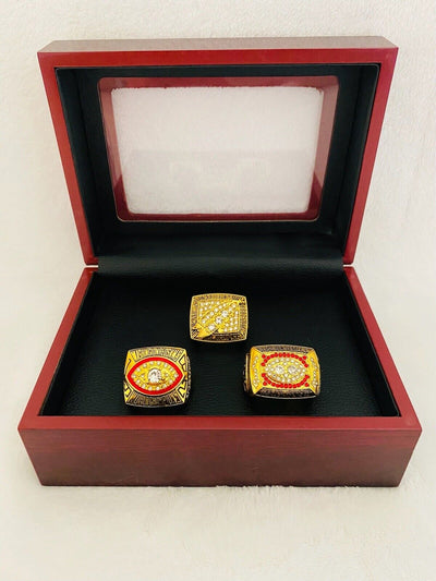 3 PCS Washington Redskins SUPER BOWL Ring SET W Box,  SHIP - EB Sports Champion's Cache