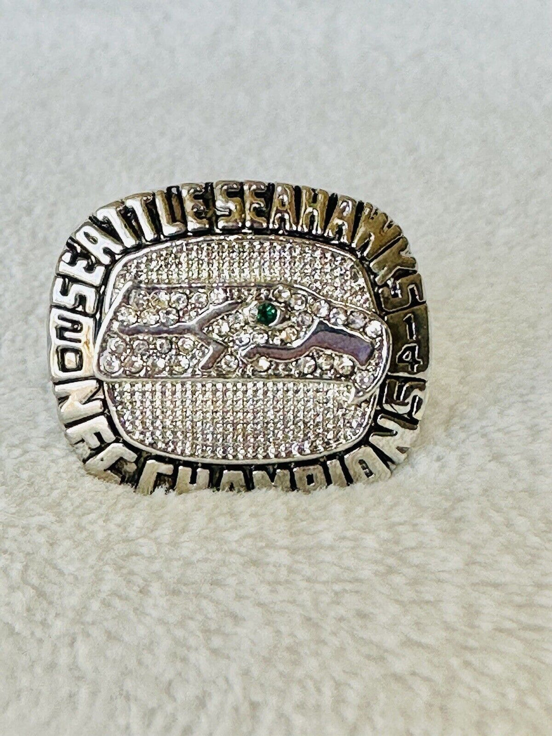 2014 Seattle Seahawks NFC Championship Ring W Box, USA  SHIP - EB Sports Champion's Cache