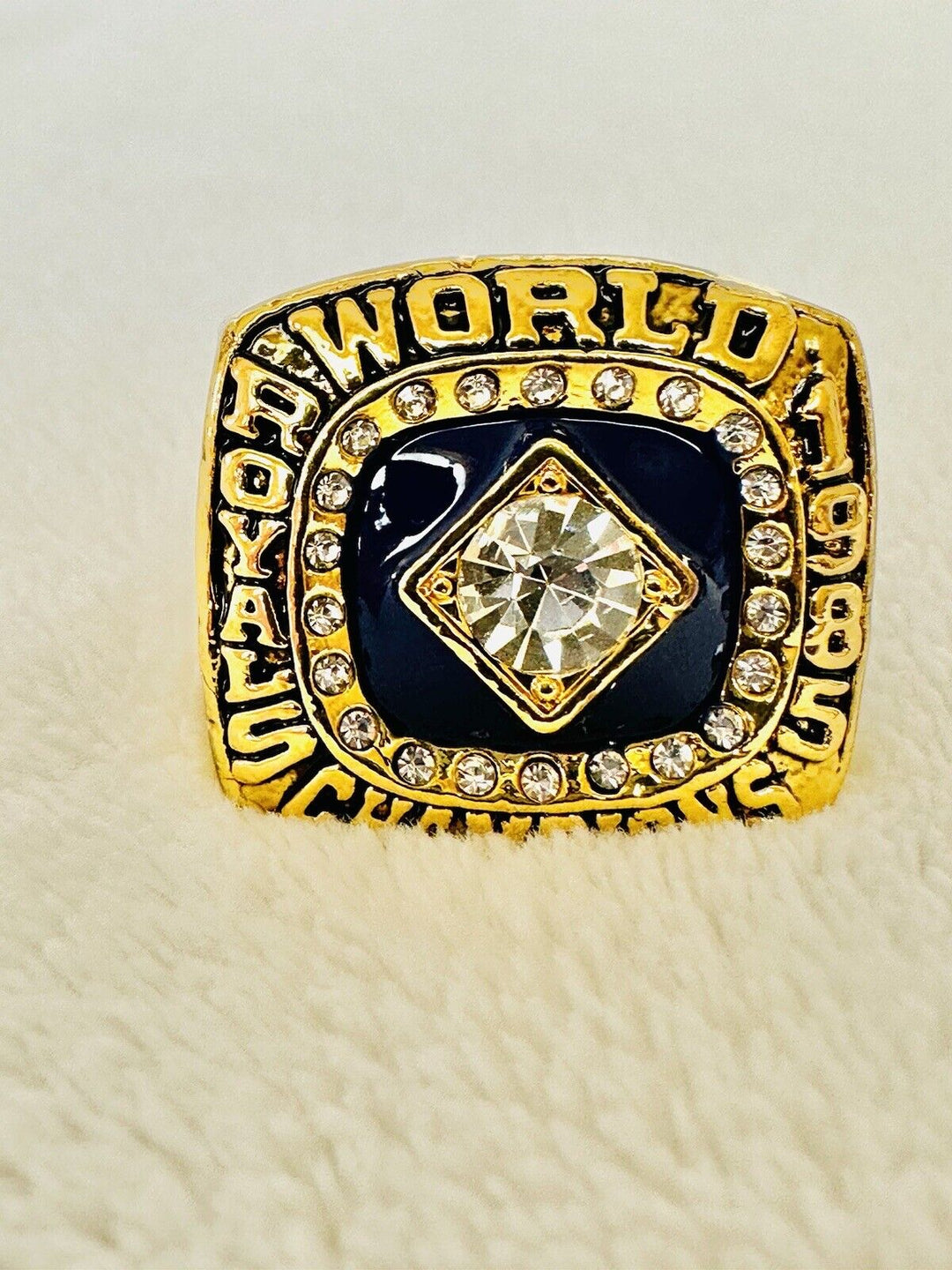 1985 Kansas City Royals World Series Ring,  SHIP - EB Sports Champion's Cache