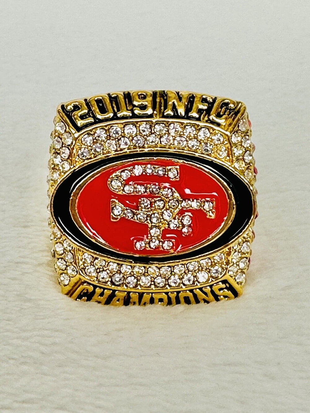 2019 San Francisco 49ers Ring W Box NFC Championship, USA SHIP - EB Sports Champion's Cache