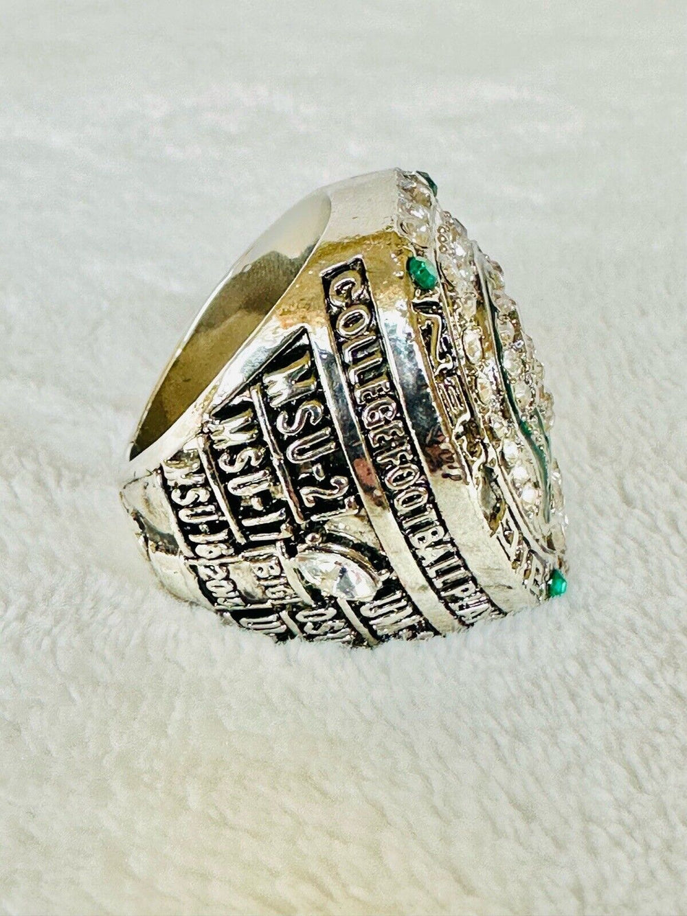 2015 Michigan State Spartans Big Ten Championship Ring, US Ship - EB Sports Champion's Cache