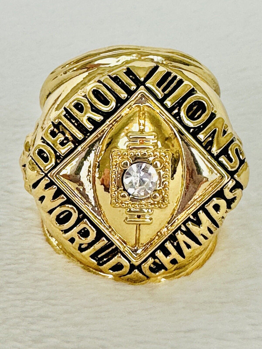 1957 DETROIT LIONS Championship Replica Ring W Box, US SHIP - EB Sports Champion's Cache