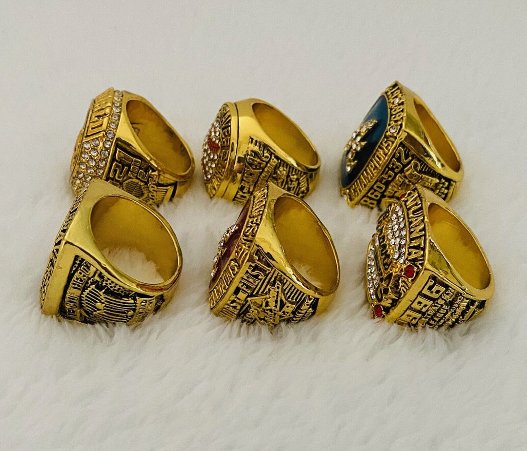 Atlanta Braves Ultimate Collection Champion Ring SET M, US SHIP - EB Sports Champion's Cache