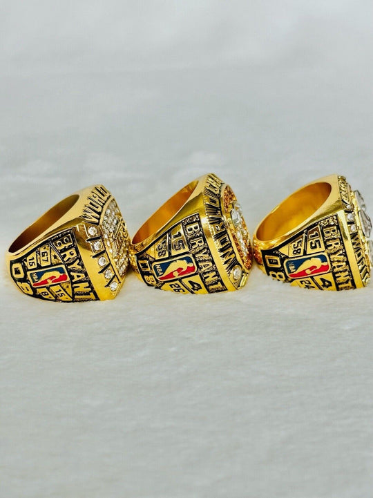 7 Pcs Los Angeles Lakers Kobe Bryant Ultimate Ring Collection Set, US SHIP - EB Sports Champion's Cache