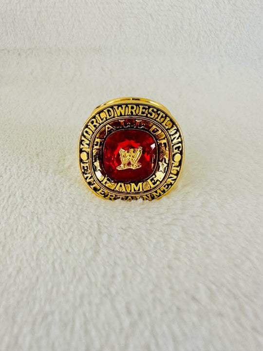 2008 WWE World Wrestling Hall Of Fame Championship Ring W Box,  SHIP - EB Sports Champion's Cache